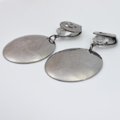 ต่างหูวงกลม รูป หน้ายิ้ม พร้อมเพชร-084-3