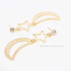 ต่างหูแบบห้อย รูปดาว และพระจันทร์-119-1