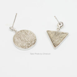 ต่างหูสองสไตล์ ทรงกลม และสามเหลี่ยม-136-2