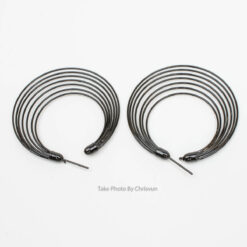 ต่างหูแบบห่วง วงกลมซ้อน-115-1