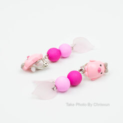 ต่างหูแบบหนีบน่ารัก รูปลูกไก่-153-3