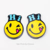 ต่างหู น่ารัก ๆ รูปหน้าแลบลิ้น พร้อมข้อความ HI-112-1