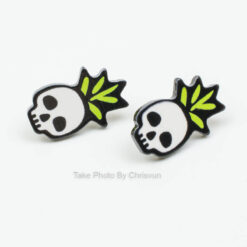 ต่างหูน่ารัก ๆ รูปกระโหลกพังค์-132-2
