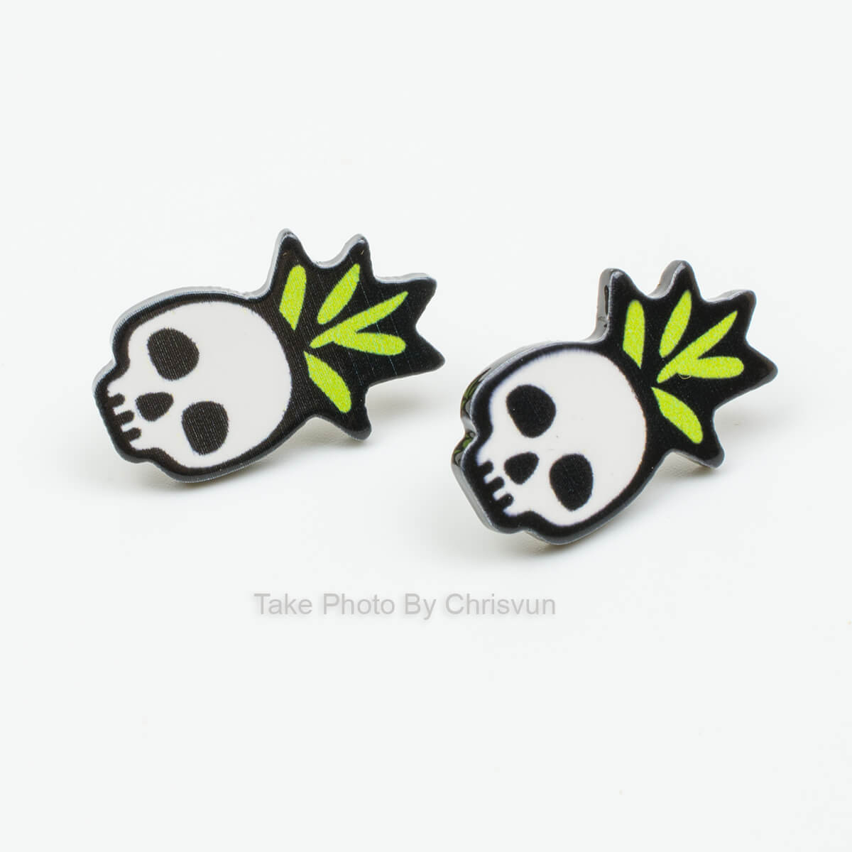 ต่างหูน่ารัก ๆ รูปกระโหลกพังค์-132-2 ต่างหูน่ารัก ๆ รูปกระโหลกพังค์-132-2