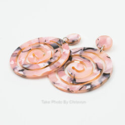 ต่างหูทรงกลม ทรงคล้ายขดก้นหอย-126-3