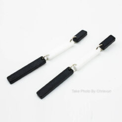 ต่างหูสไตล์มินิมอล แท่งสี่เหลี่ยมขาว-ดำ-175-1