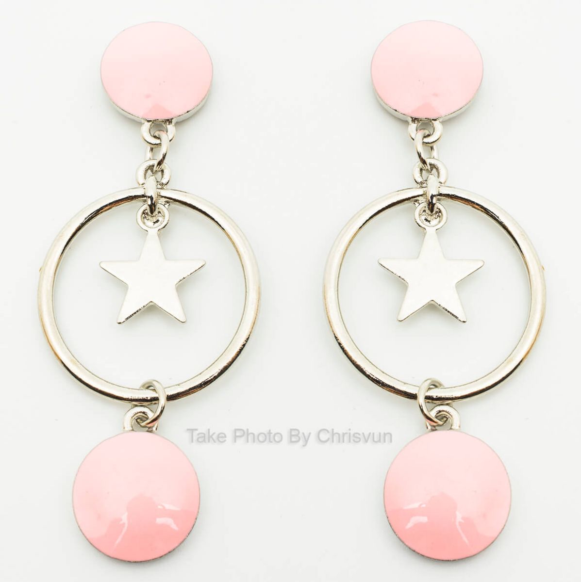 ต่างหูแบบกลมห้อย ซ้อน 3 ชั้น-196-1 ต่างหูแบบกลมห้อย ซ้อน 3 ชั้น-196-1