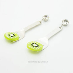 ต่างหูน่ารัก ๆ รูปส้อมจิ้มกีวี่-177-3