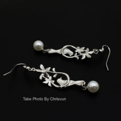 ต่างหูแบบตะขอ ห้อยนกพิราบ-190-2