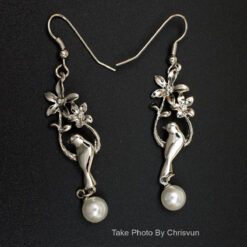 ต่างหูแบบตะขอ ห้อยนกพิราบ-190-1