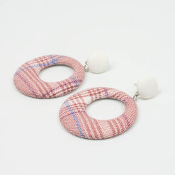 ต่างหูแฟชั่น จี้ห่วงวงกลม-275-2