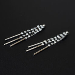 ต่างหูเงินแบบห้อยระย้า-288-1