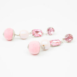 ต่างหูแป้นห้อยด้วยหินคริสตัล-315-2