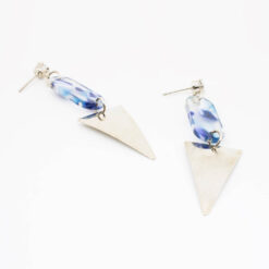 ต่างหูห้อยด้วยหินสีน้ำเงิน-332-2