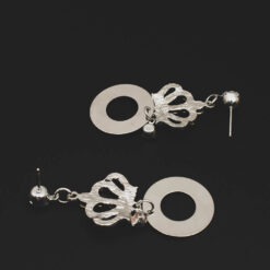 ต่างหูห้อยด้วยมงกุฎและห่วงกลม-320-2