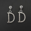 ต่างหูแป้นห้อยอักษรตัว D-318-1