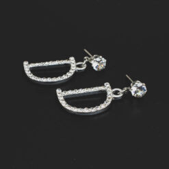 ต่างหูแป้นห้อยอักษรตัว D-318-3