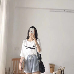 เสื้อ Oversize + กางเกงทรงหลวม-307-4