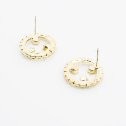 ต่างหูแบบแป้นรูปห่วงกลมเล็ก-354-3