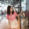 ชุดเซตเสื้อครอป พร้อมกระโปรง-408-1