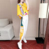ชุดเซตสไตล์สปอร์ต - เสื้อ+กางเกง-430-1