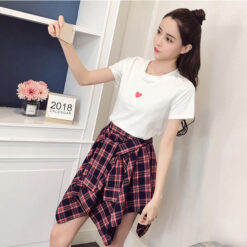 2 Set - เสื้อ+กระโปรง-470-1